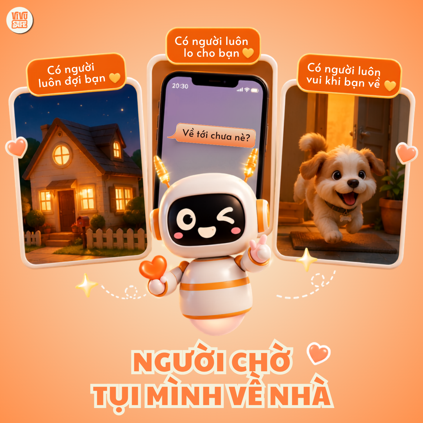 NGƯỜI CHỜ TỤI MÌNH VỀ NHÀ